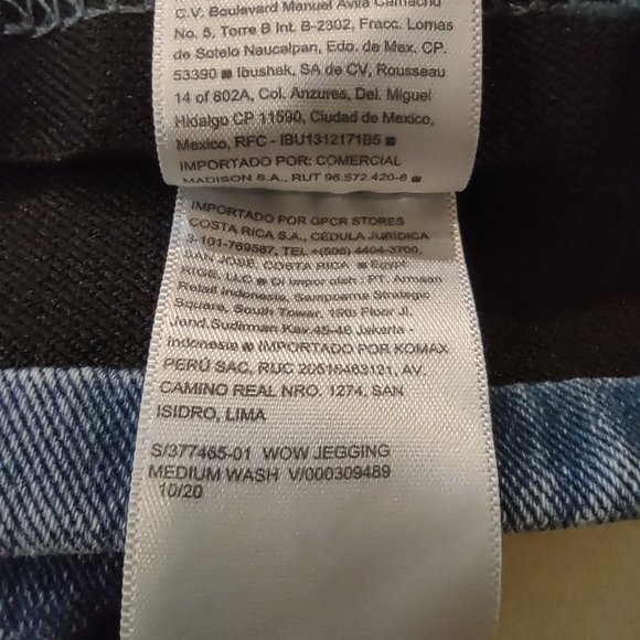 Old Navy WOW jeggings medium wash denim super skinny stretch - Picture 6 of 6